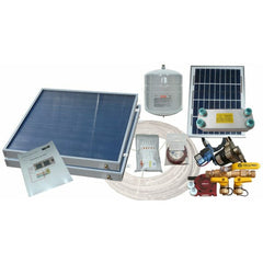 Heliatos RV Freeze Protected Solar Water Heater Kit with External Heat Exchanger