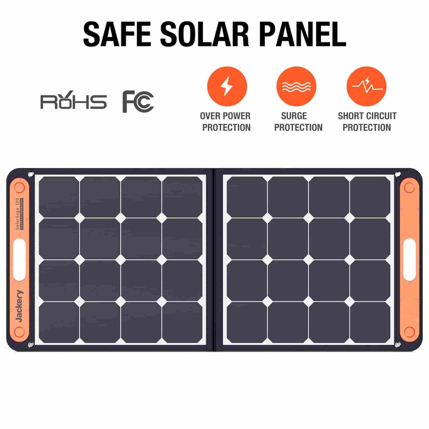 Jackery SolarSaga 100W Portable Solar Panel SP100BKH