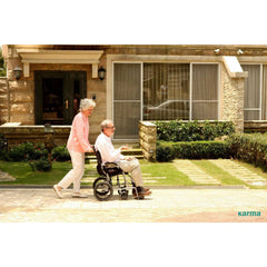 Karman Healthcare Ergo Lite Transport Wheelchair