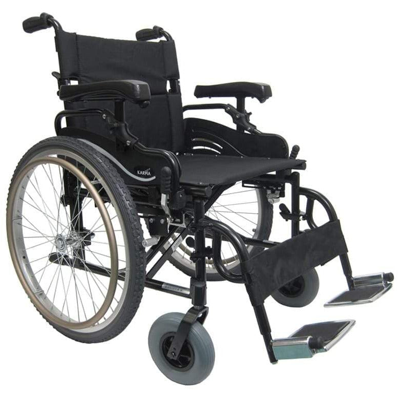 Karman Healthcare KM-8520 20″ Wide Seat Bariatric Folding Wheelchair