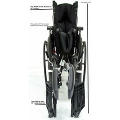 Karman Healthcare Reclining KM5000 Ultra Lightweight Manual Wheelchair