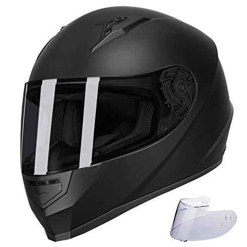 Lightweight  Full Face Motorcycle Helmet (DOT Approved)