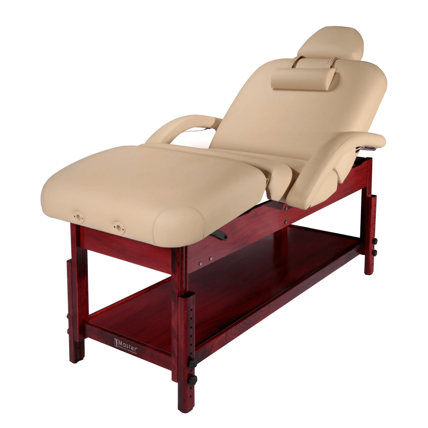 Master Massage Claudia 30" Spa Salon Beauty Bed with Pneumatic Tilt Stationary Massage Table 10126