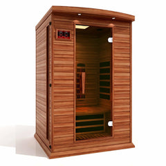 Maxxus Red Cedar Infrared 2-Person Sauna MX‐M206‐01‐FS CED
