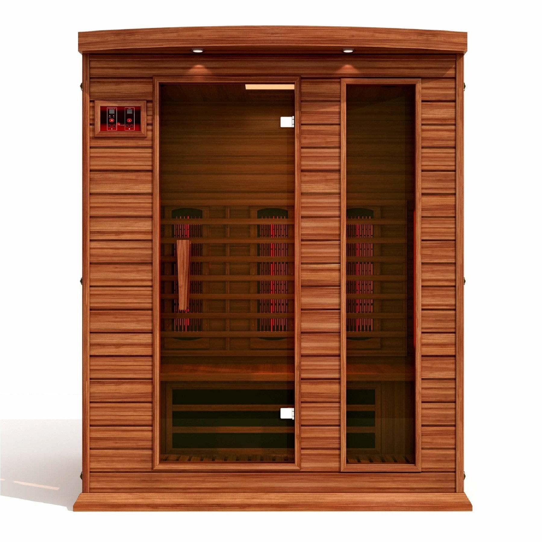 Maxxus Red Cedar Infrared 3-Person Sauna MX‐M306‐01‐FS CED