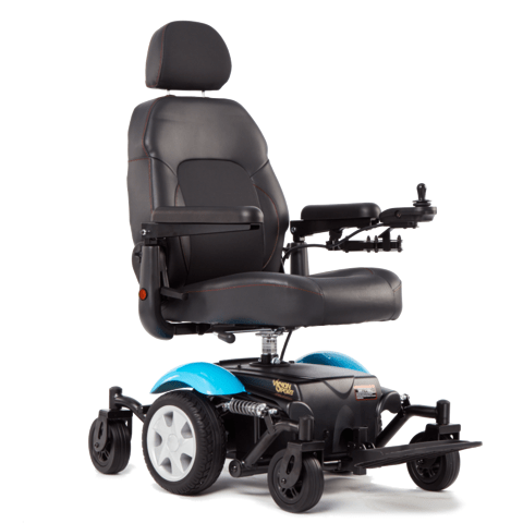 Merits Health Vision Sport 12V 160W Mid-Wheel Electric Wheelchair P326A