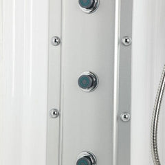 Mesa WS-608A 2 Person Walk-In Steam Shower with Jetted Tub