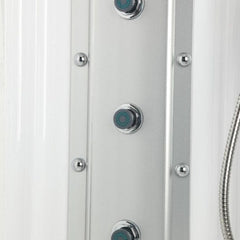 Mesa WS-608P 2 Person Walk-In Steam Shower with Jetted Tub