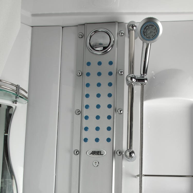 Mesa WS-609P 1 Person Walk-In Steam Shower with Jetted Tub