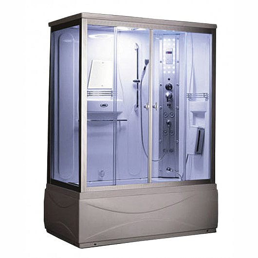 Mesa WS-905 1 Person Walk-In Steam Shower with Jetted Tub