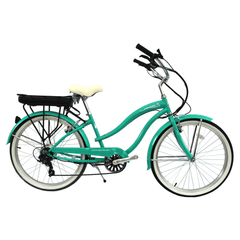 Micargi Luna 48V/10.4Ah 350W Electric Bike for Women EB-LUNA-F-GRN