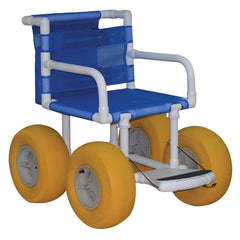 MJM All Terrain Beach Wheelchair E720-ATC-YEL