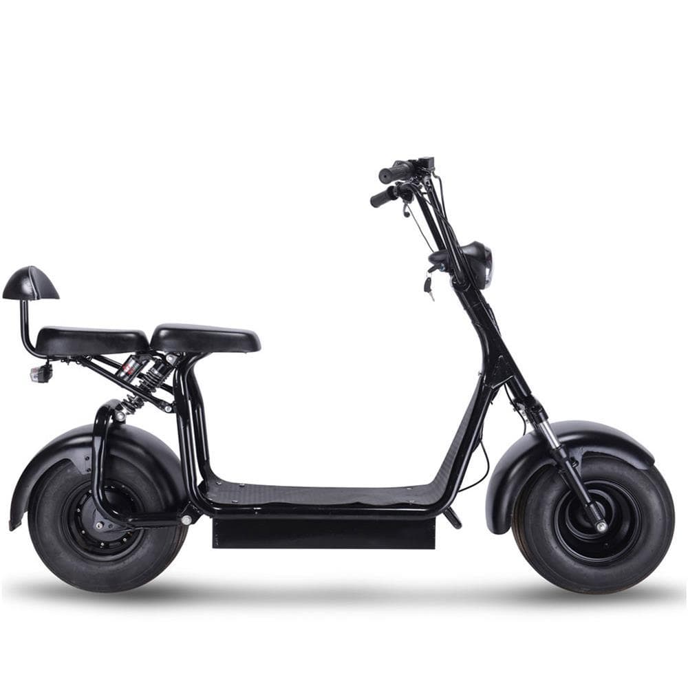 MotoTec Knockout 60V/12Ah 1000W Fat Electric Scooter MT-Knockout- Mobility Paradise