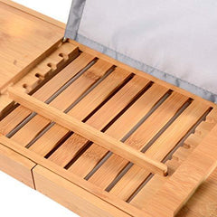 Multipurpose Bamboo Sauna Tray Caddy