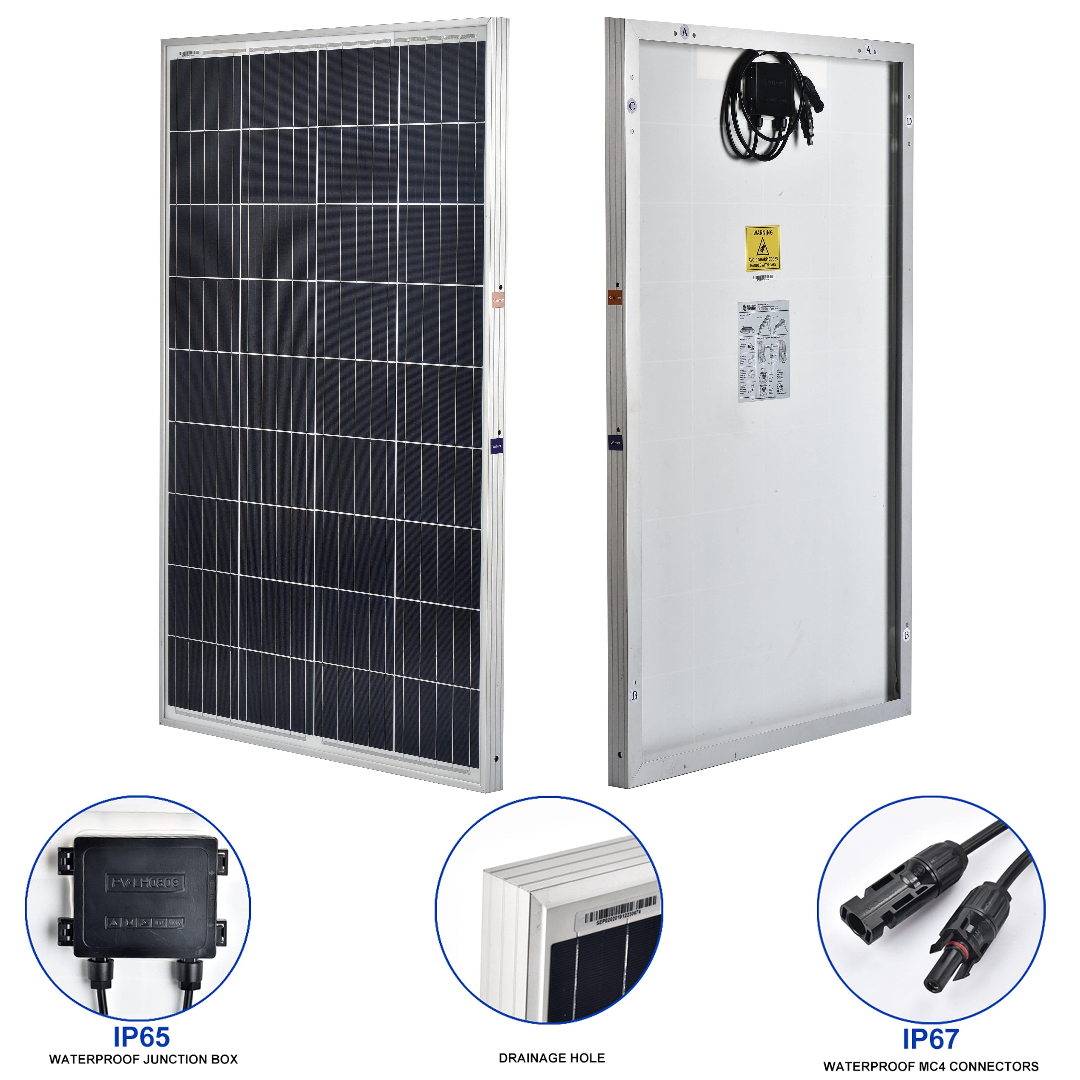 Nature's Generator Elite Max 7.2 3600W + 5x Elite Power Pod + 12x 100W Solar Panel + 1x Power Transfer Solar Generator Kit