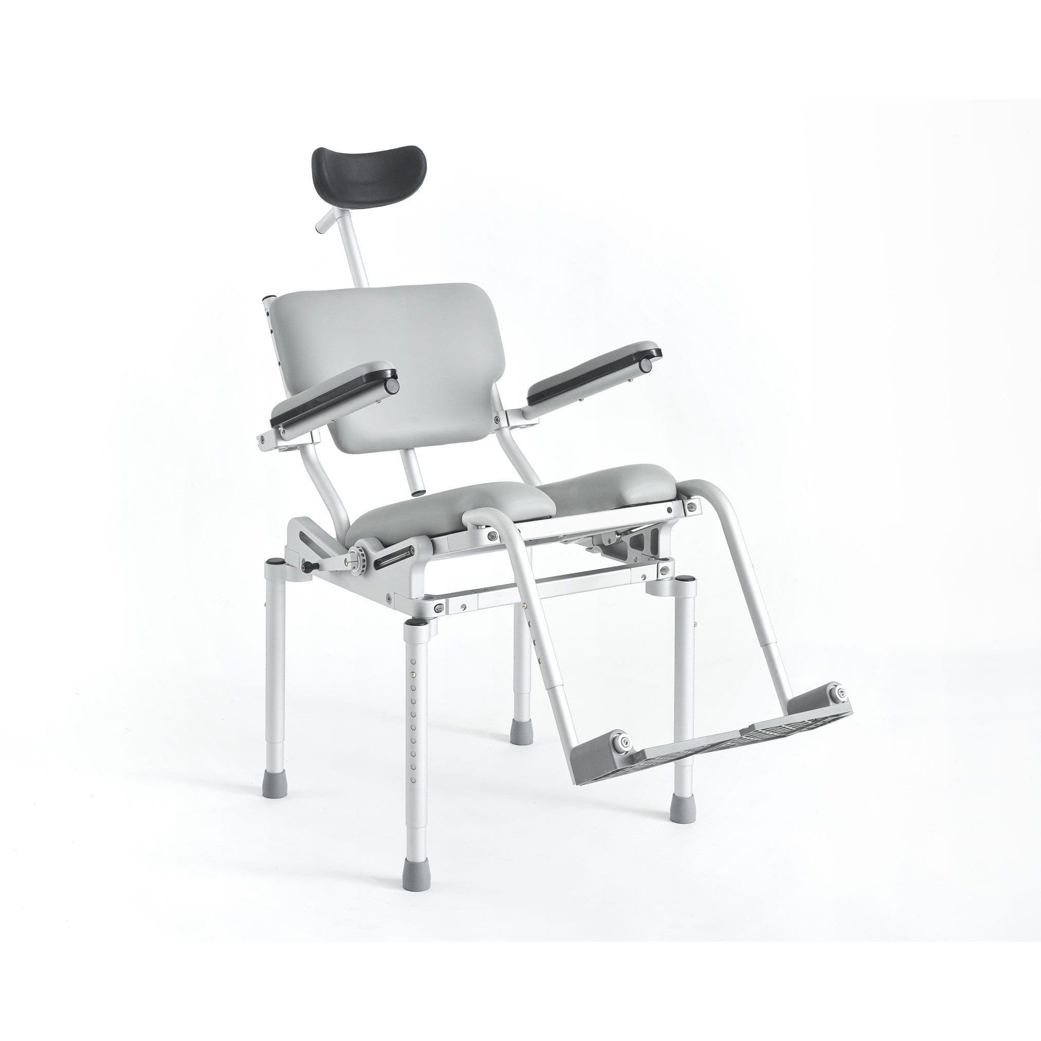 Nuprodx Multichair Stationary Shower and Commode Chair With Tilt-in-space MC3000Tilt