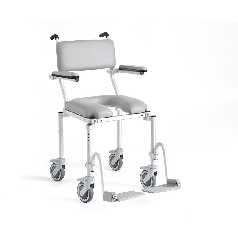 Nuprodx Multichair Wheeled Shower and Commode Chair MC4000