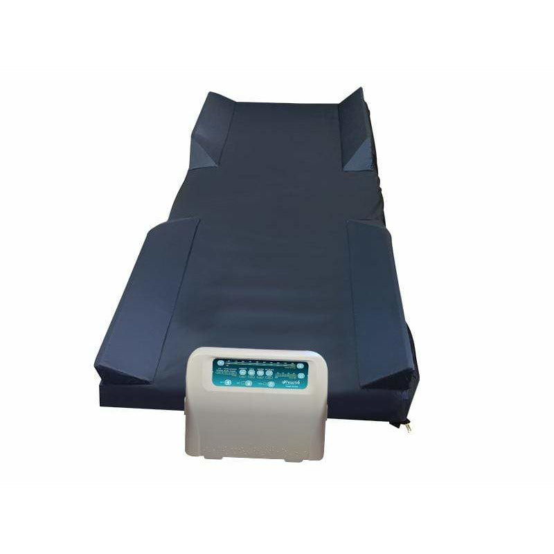 Proactive Medical Protekt Aire 8000BA-48 48" Low Air Loss/Alternating Pressure Mattress System with Raised Rails 80085RR