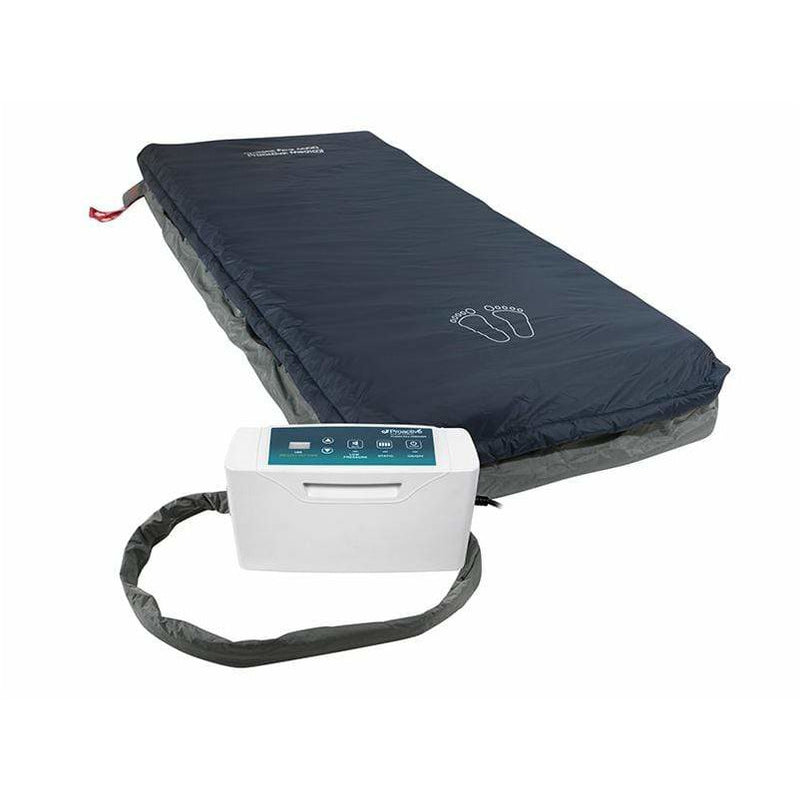 Proactive Medical Protekt Aire 4600DX Low Air Loss/Alternating Pressure Mattress System with Foam Raised Rails 84600DXRR