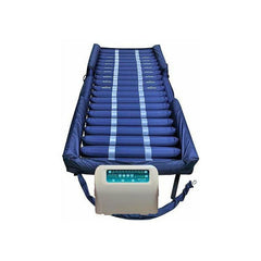 Proactive Medical Protekt Aire 8000BA-48 48" Low Air Loss/Alternating Pressure Mattress System with Raised Side Air Bolsters 86080AB-48