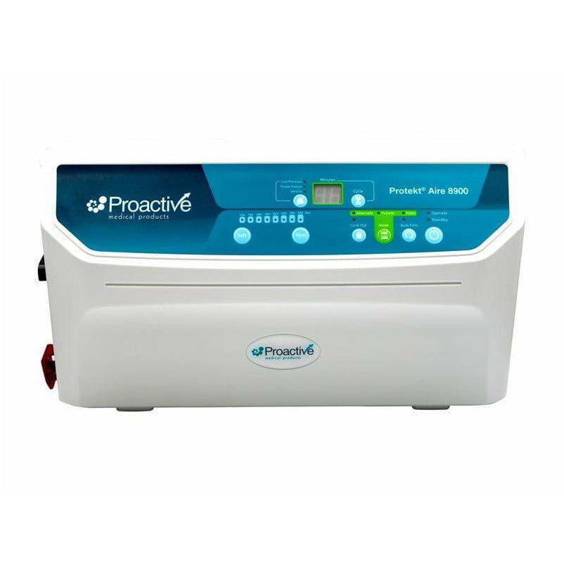 Proactive Medical Protekt Aire 8900 Low Air Loss/Alternating Pulsation/Pressure Mattress System with "On Demand" Raised Air Side Bolsters 80089