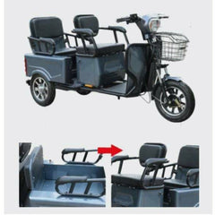 Pushpak 3000 48V/35Ah 650W 3-Wheel Mobility Scooter
