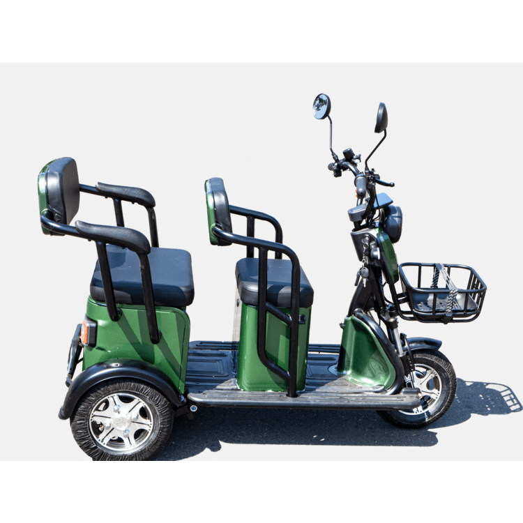 Pushpak 3500 48V/35Ah 650W Bariatric 3-Wheel Mobility Scooter