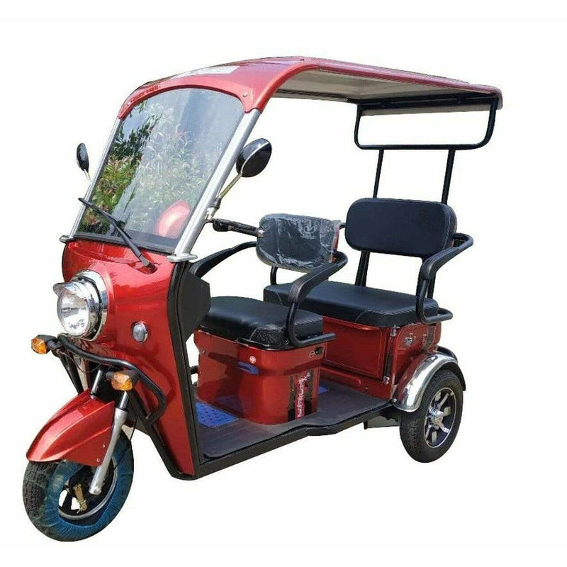 Pushpak 5000 48V/35Ah 650W Bariatric 3-Wheel Mobility Scooter with Canopy