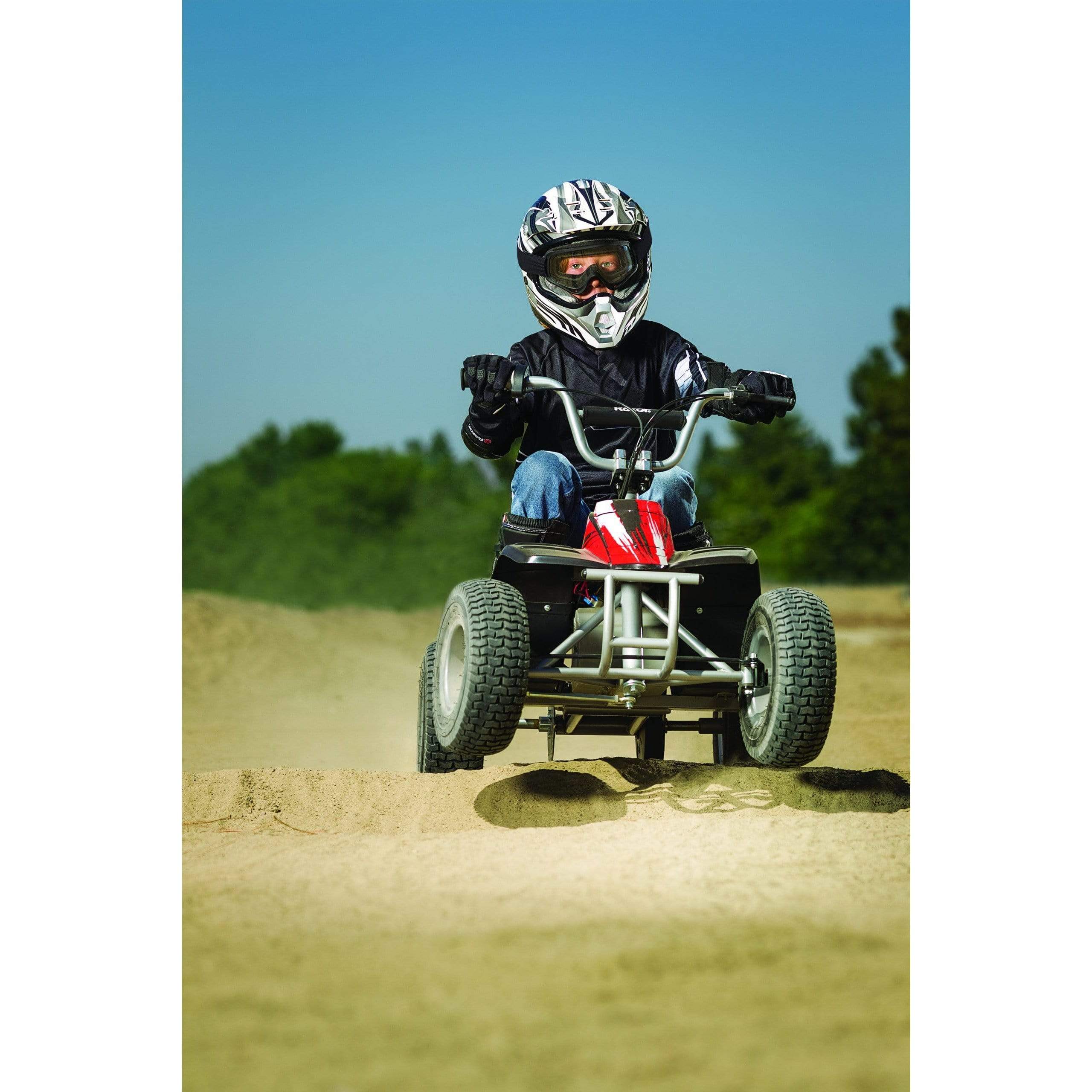 Razor Dirt Quad 24V Four-Wheeled Off-Road Kids Electric ATV RZ-DQ