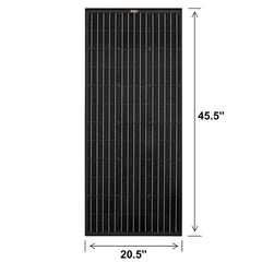 Rich Solar Mega 100W 12V Monocrystalline Solar Panel