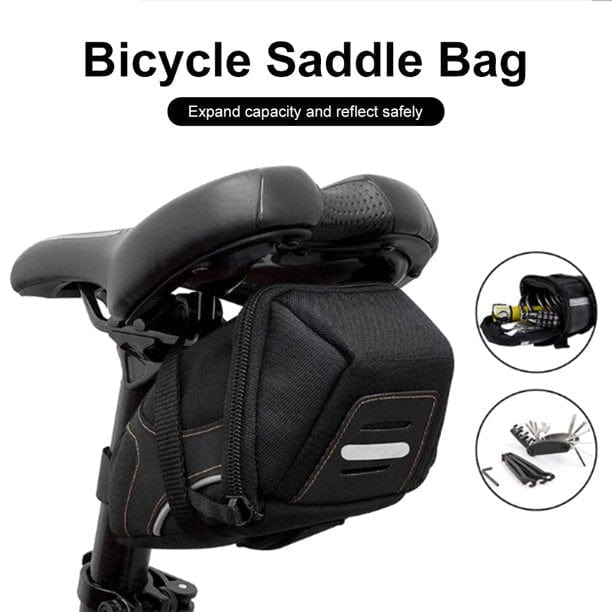 Strap-On Bicycle Under-Seat Bag