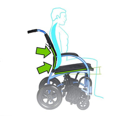 Strongback Mobility Excursion 12 Transport Wheelchair 1003