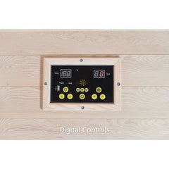 SunRay HL400KC Bristol Bay Carbon Heater Indoor 4 Person Corner Far Infrared Sauna