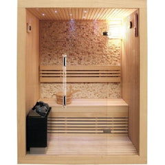 SunRay Rockledge 200LX 4.5kW Electric Heater Indoor 2 Person Traditional Steam Sauna
