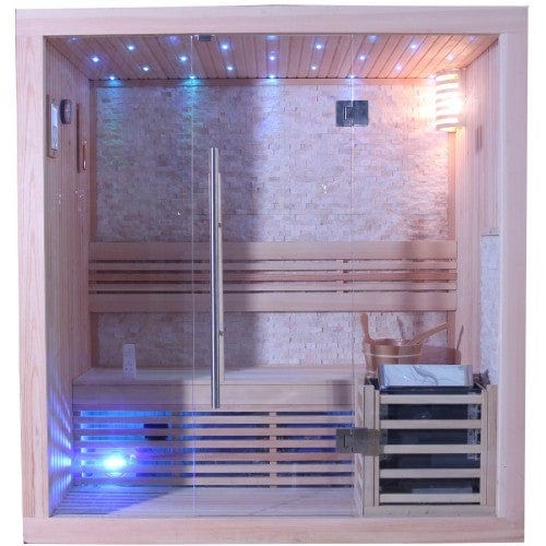 SunRay Westlake 300LX 4.5kW Electric Heater Indoor 3 Person Traditional Steam Sauna