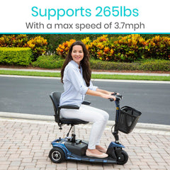Vive Health 12Ah/12V 3-Wheel Mobility Scooter
