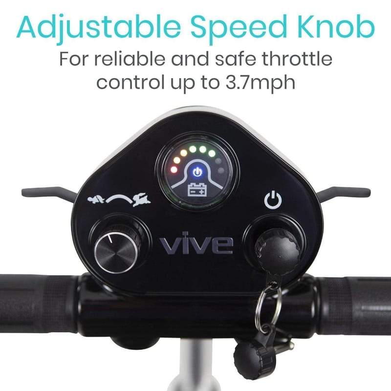 Vive Health 24V/10Ah 150W Folding Mobility Scooter