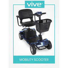 Vive Health 24V/20Ah 250W 4-Wheel Mobility Scooter MOB1053