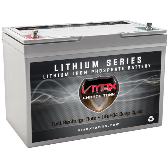 Vmaxtanks LFP27-2455 25.6V/55Ah LiFePO4 Deep Cycle Battery