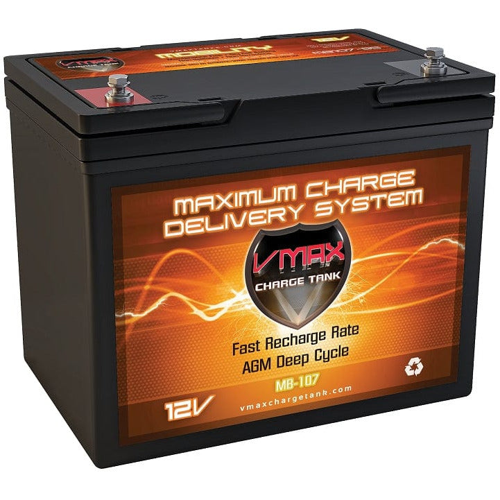 Vmaxtanks MB107-85 12V/85Ah High Performance AGM Deep Cycle Battery