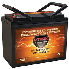 Vmaxtanks MR127-100 12V/100Ah High Performance AGM Deep Cycle Battery