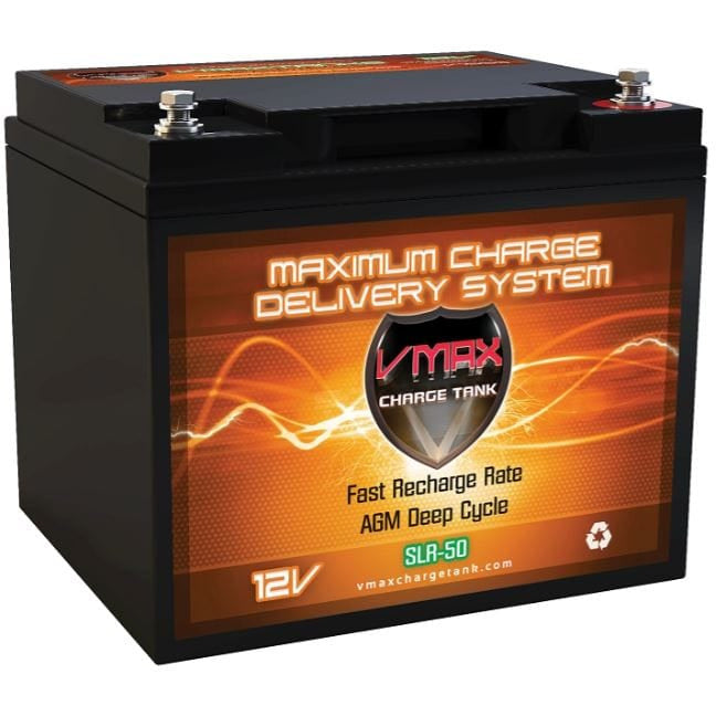 Vmaxtanks SLR50 12V/50Ah Solar AGM Deep Cycle Battery
