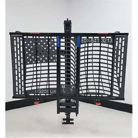 Wheelchair Carrier Patriotic Fold up Electric Lift US208