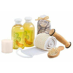 Wooden Massage and Reflexology Aromatherapy Kit